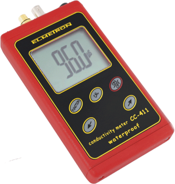 Wodoszczelny konduktometr/solomierz CC-411