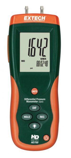 Manometr różnicowy - Extech HD700
