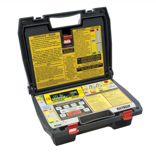 Cyfrowy tester rezystancji izolacji 10 kV - Extech MG500