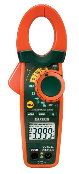 Miernik cęgowy 800A AC - Extech EX710