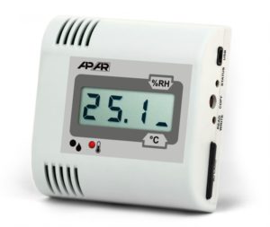 Rejestrator temperatury z wyświetlaczem LCD AR232