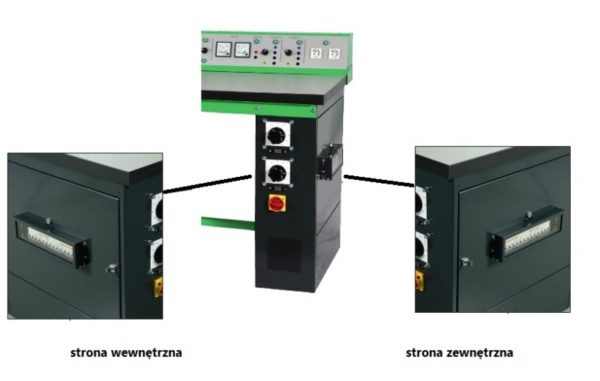 Stół elektrotechniczny BZO-20A moc 2000VA z obciążeniem RLC - propozycja wyposażenia pracowni elektrycznej na lata 2021-2027 - obrazek 2