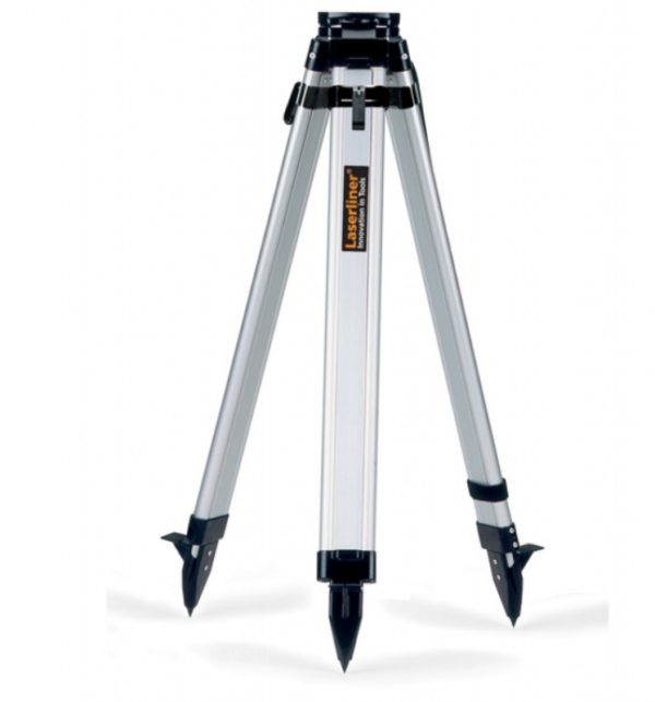 Automatyczny obrotowy niwelator laserowy z odbiornikiem lasera, statywem, łatą niwelacyjną i akumulatory/ładownik  ZESTAW AQUAPRO 120 PLUS 165 cm - obrazek 2