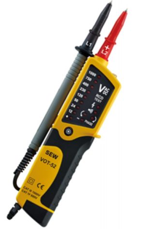 Wskaźnik napięcia dwubiegunowy 12V - 1000V AC/DC - VOT-52